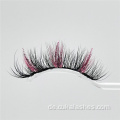 Pink Glitter Wimpern 15mm Wispy Glitter Fake Wimpern